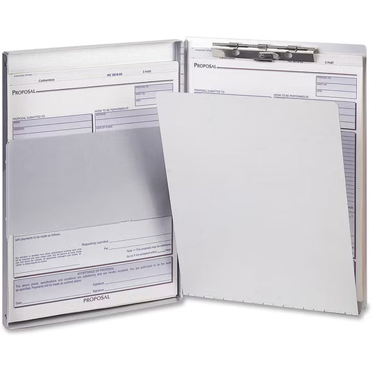 Clipboard Aluminum Form Holderl Side-Load Letter