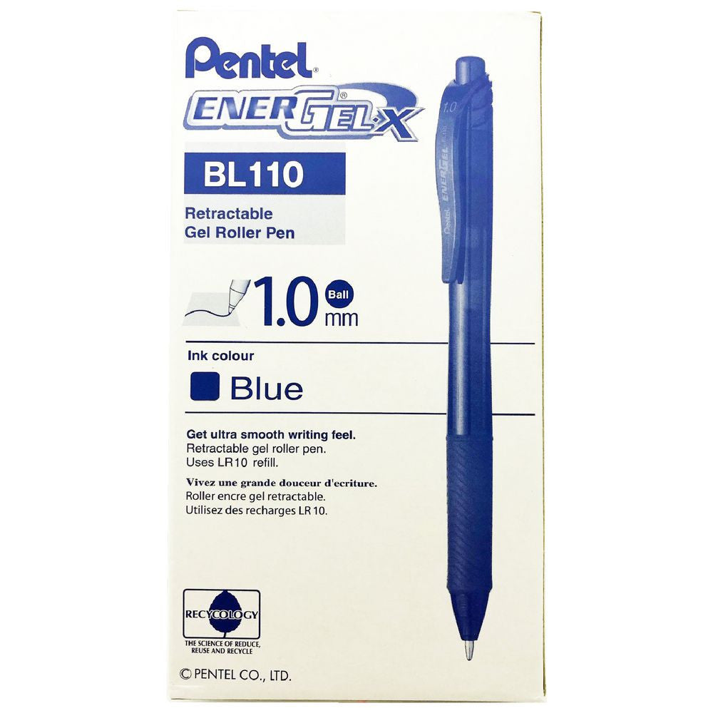 ENERGEL-X GEL RT PEN BLUE BOLD 1.0 CJ.12