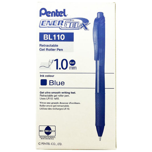 ENERGEL-X GEL RT PEN BLUE BOLD 1.0 CJ.12