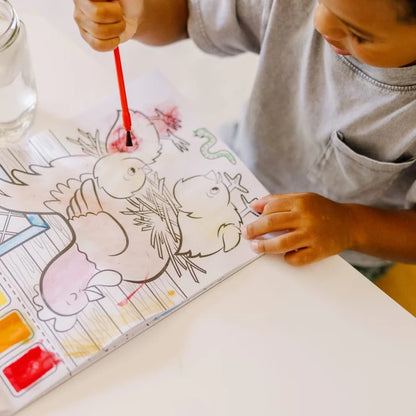 Paint with Water - Farm Animals