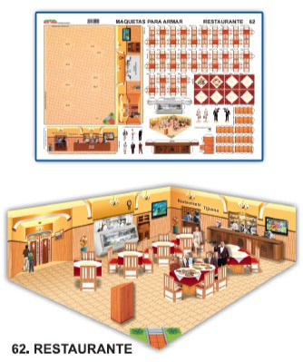 MODELO MAQUETA RESTAURANTE