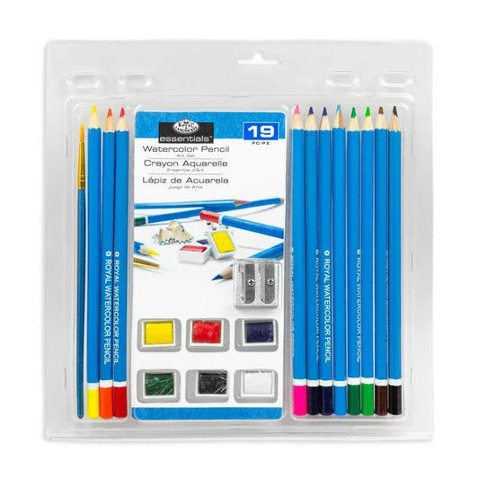 WATERCOLOR PENCIL CLAMSHELL 19CT