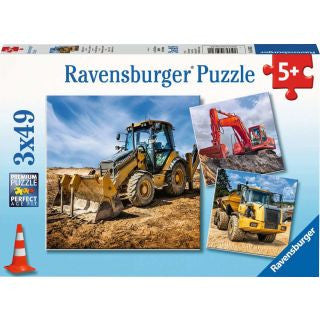 DIGGERS AT WORK PUZZLE