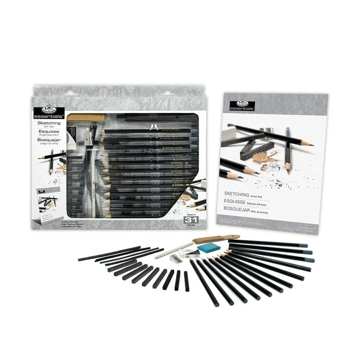 Sketching Art Set - 31pc – imagen 1 - JA Riollano