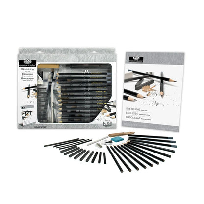 Sketching Art Set - 31pc – imagen 1 - JA Riollano