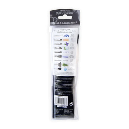 Camel Hair Mop Brush Set Pkg. 3