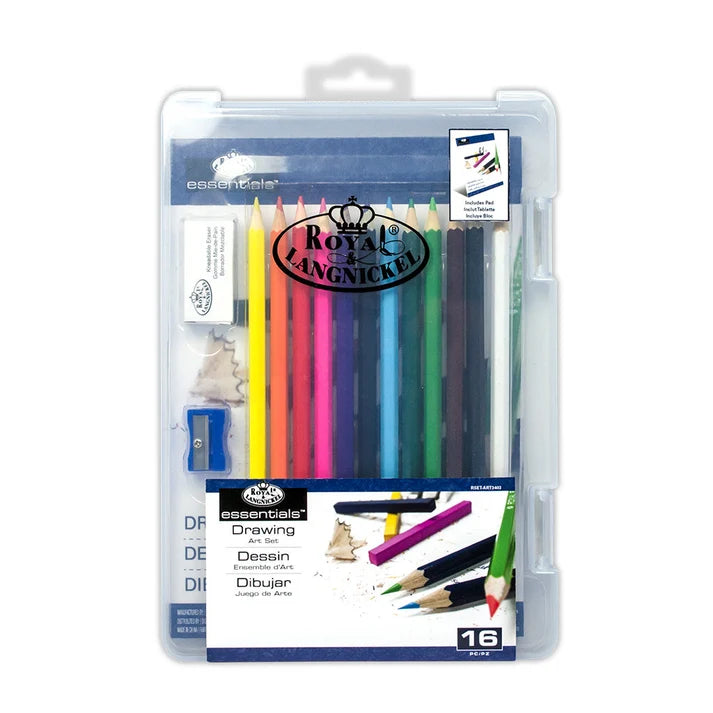Drawing Art Set - 16pc – imagen 1 - JA Riollano