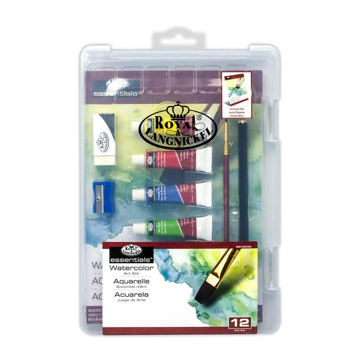 Watercolor Art Set - 12pc – imagen 1 - JA Riollano