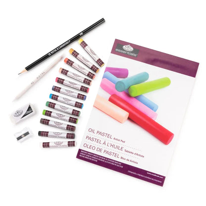 Oil Pastel Art Set - 18pc