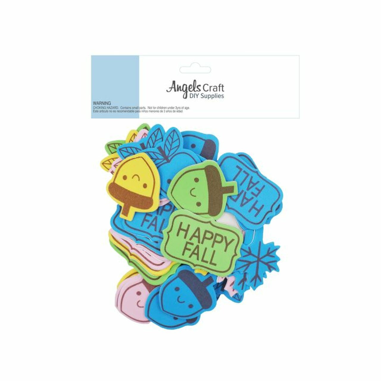 FALL FOAM SHAPES 60 PC