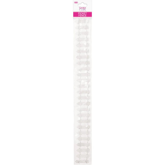 Picket Fence Craft | White | Mini | 3*30CM