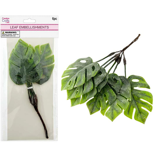 Monstera Leaf Bundle | 6pc