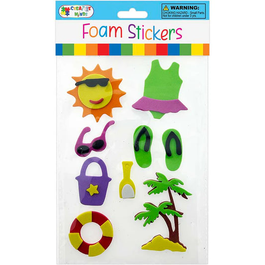 Foam 3D Summer Mix | Peel & Stick
