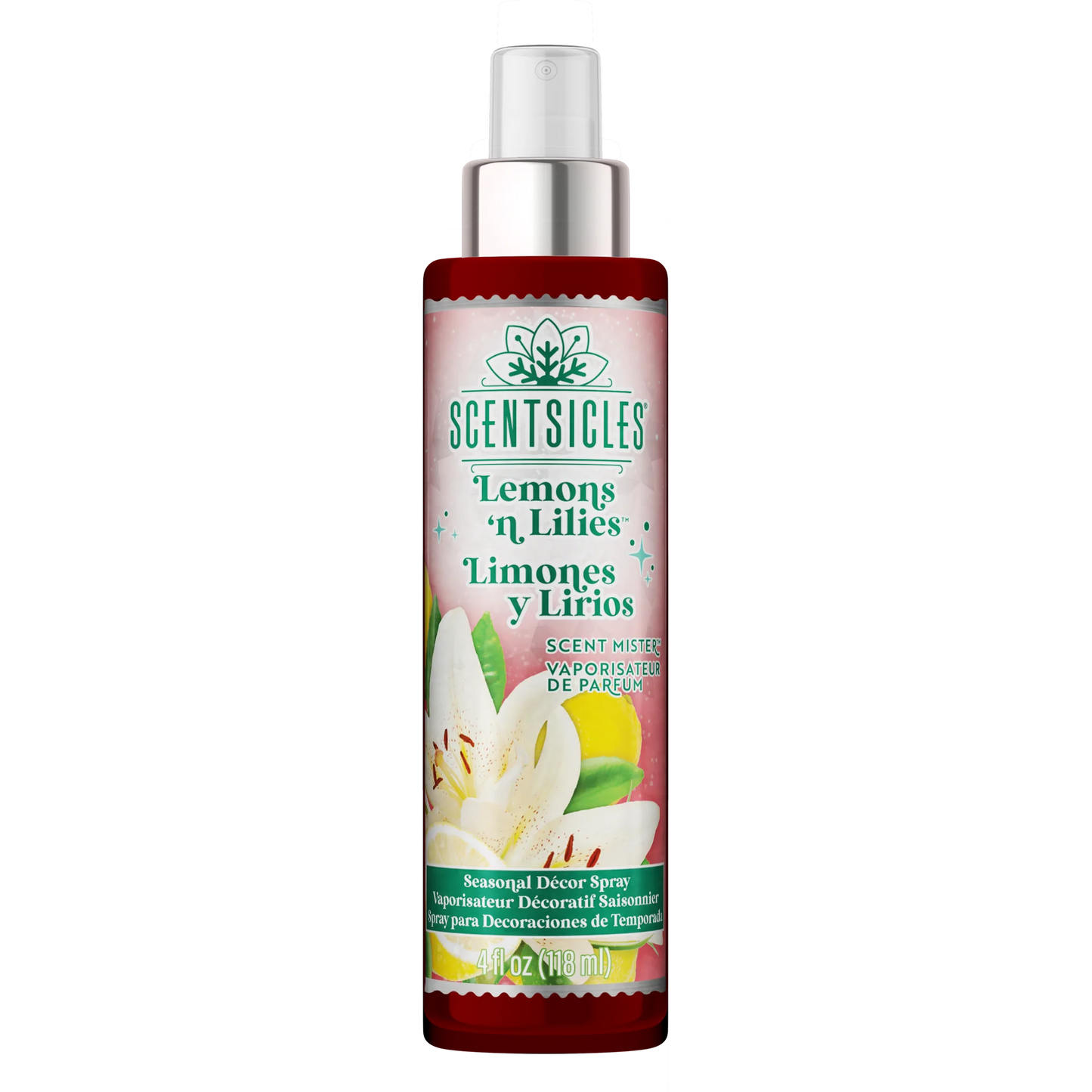 Scentscicles Scent Mister Spray |  Lemons 'n Lilies | 4OZ