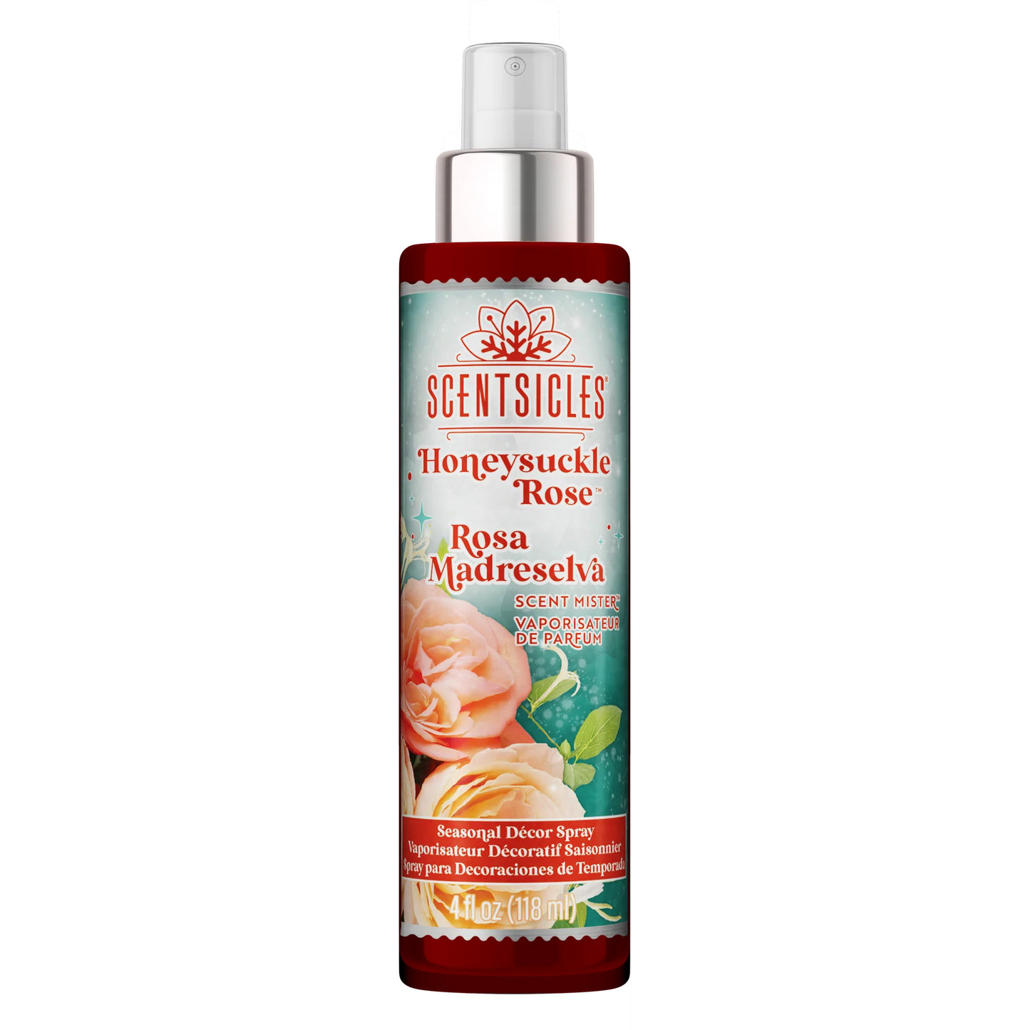 Scentscicles Scent Mister Spray | Honeysuckle Rose | 4OZ