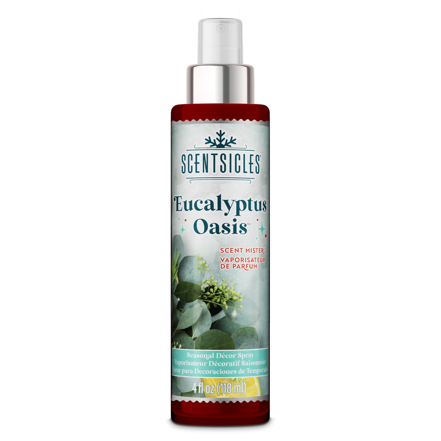 Scentscicles Scent  Mister Spray | Eucalyptus Oasis |  4OZ