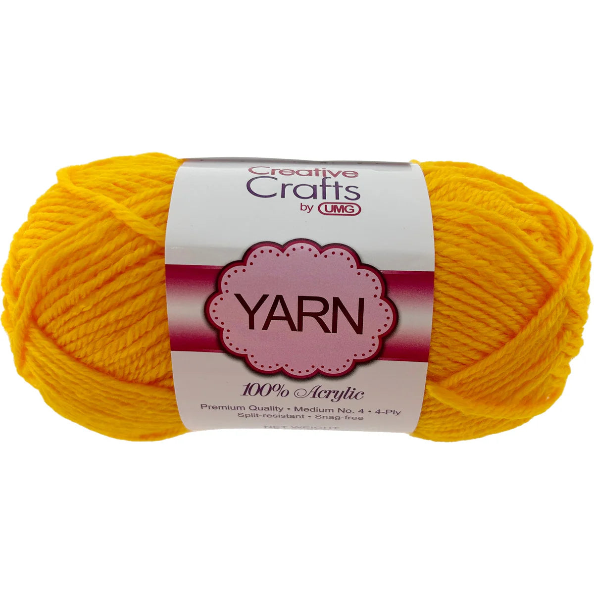 Yarn, Acrylic | Golden Yellow | 2oz