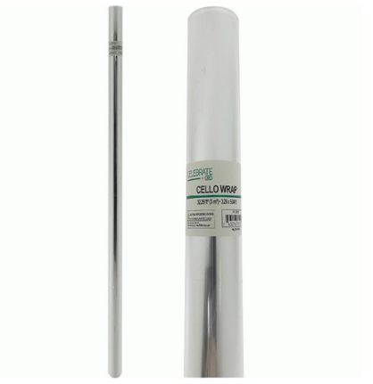 Cello Wrap Roll Clear | 40 x9 ft 10"