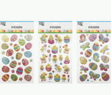 Easter Stickers Set Embossed