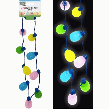 Necklace Easter Egg Light Up | 33in