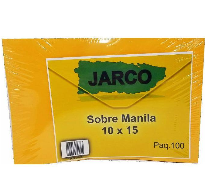 Sobre Manila Legal 10 X 15 | PQ 100