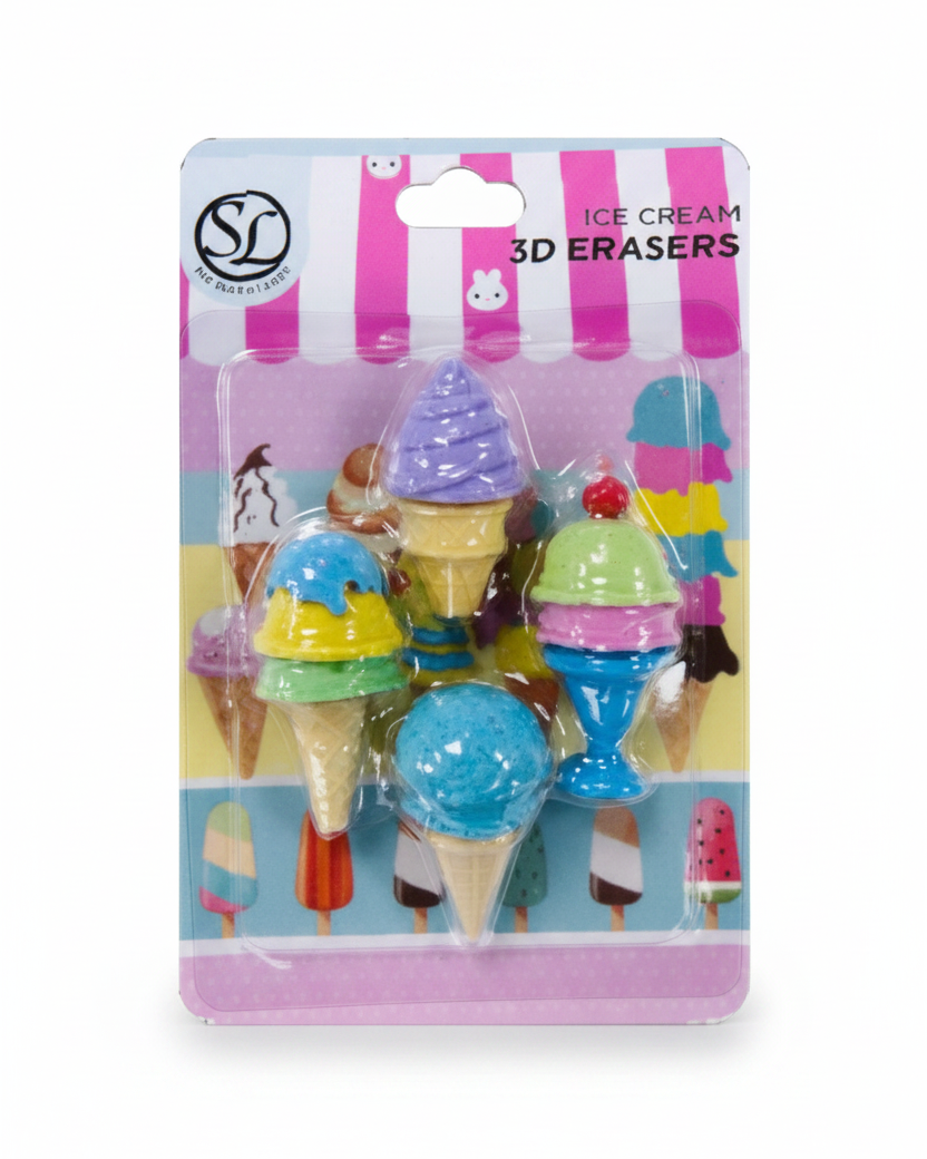 Girls Eraser Pack   3D