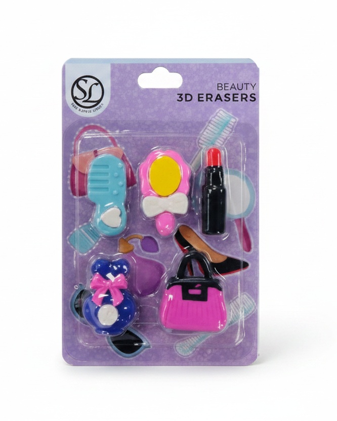 Girls Eraser Pack   3D