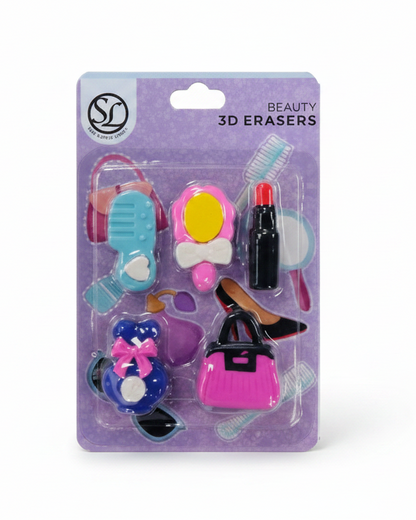 Girls Eraser Pack   3D
