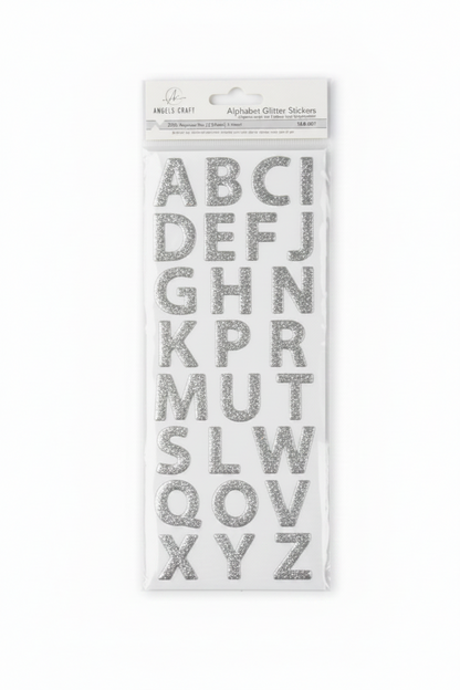 Alphabet Glitter Stickers | 26 ct – imagen 4 - JA Riollano