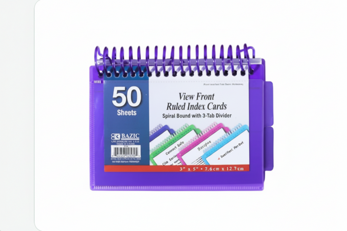 Index Card Ruled White W/Tabs 3" X 5" PQ.50 – imagen 7 - JA Riollano
