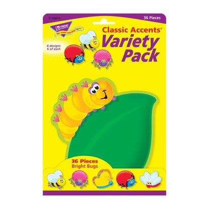 Bright Bugs Variety Accents Pack 36 pcs