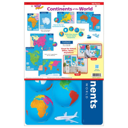 Continents of the World Learning Set 18pcs – imagen 2 - JA Riollano