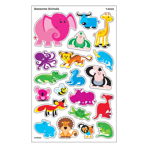 AWESOME ANIMALS S/SHAPES