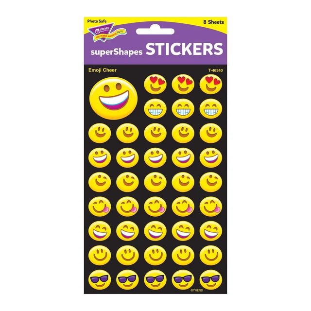 Supershapes Stickers Large - JA Riollano