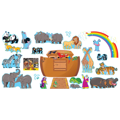 Noah’s Ark Bulletin Board Set | 23 pcs