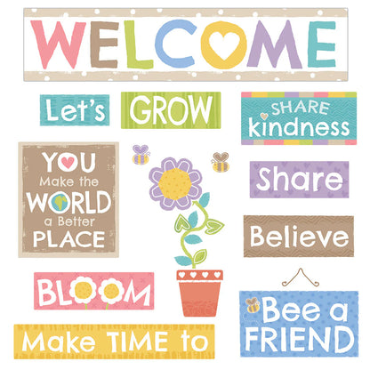 ALWAYS WELCOME BULLETIN BOARD SET