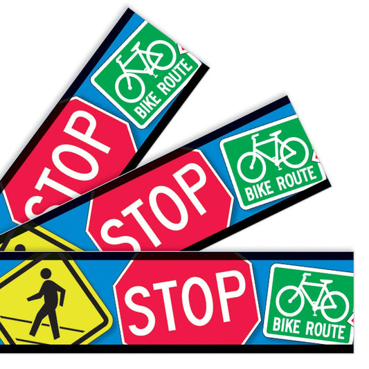 SAFETY SIGNS BORDER