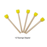 FOAM STIPPLER SET 82PCS .75''