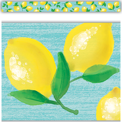 LEMON ZEST STRAIGHT BORDER