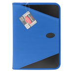 Expanding File With Zipper, Blue, 1/EA