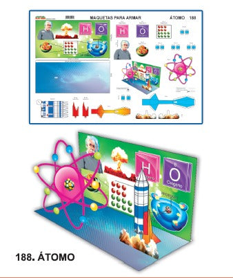 MODELO MAQUETAS ATOMO