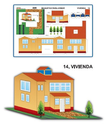 MAQUETA VIVIENDAS