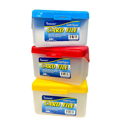 INDEX CARD BOX 3" X 5"