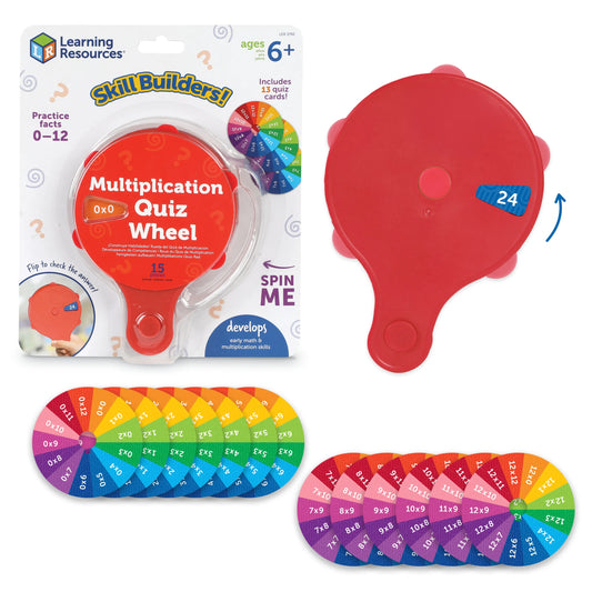 Skillbuilders Mulitplication Quiz Wheel