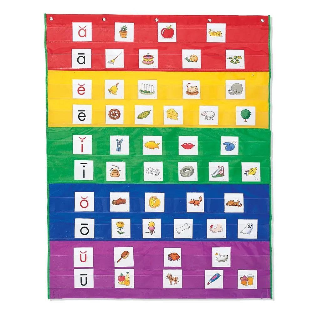 RAINBOW POCKET CHART