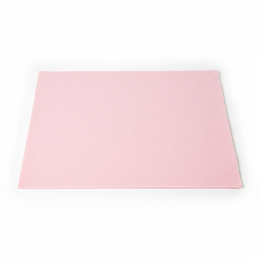 BABY PINK FELT SHEET 9X12