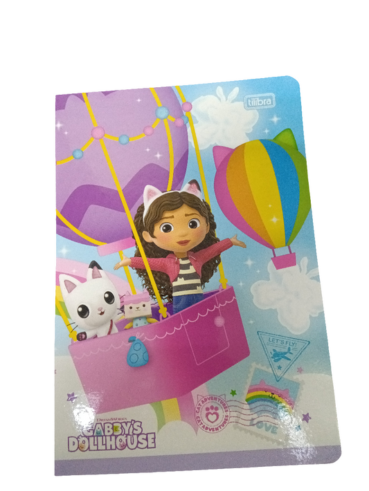 LIBRETA TAPA FLEXIBLE GABYS DOLLHOUSE 100F