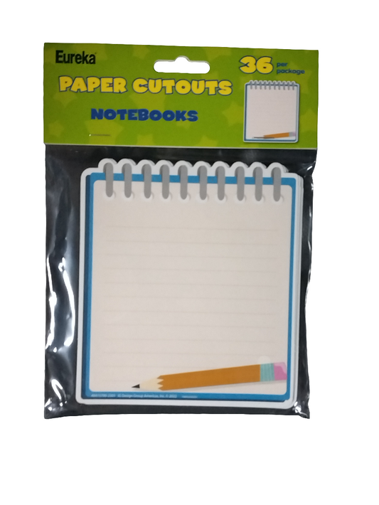 NOTEBOOK PAPER CUT-OUTS
