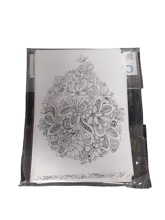 TARJETA MANDALA CON SOBRE 8 SOBRES Y 8 TARJETAS