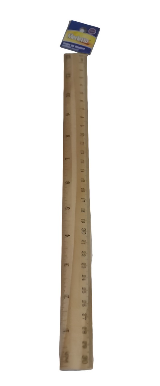 REGLA DE MADERA 30CM